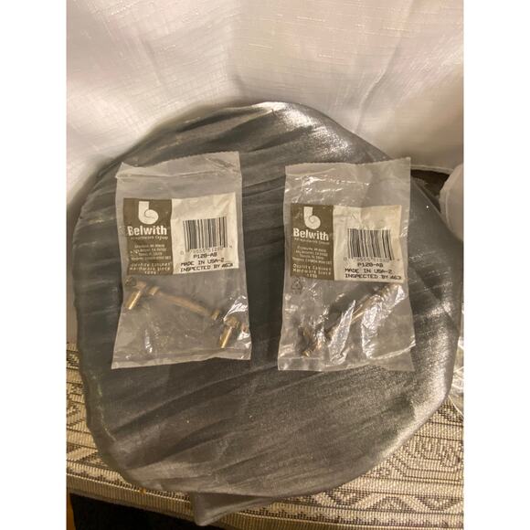 Set of 2 Belwith Drawer Handles Decorative Brass 3 1/4 in. NOS - Picture 1 of 9